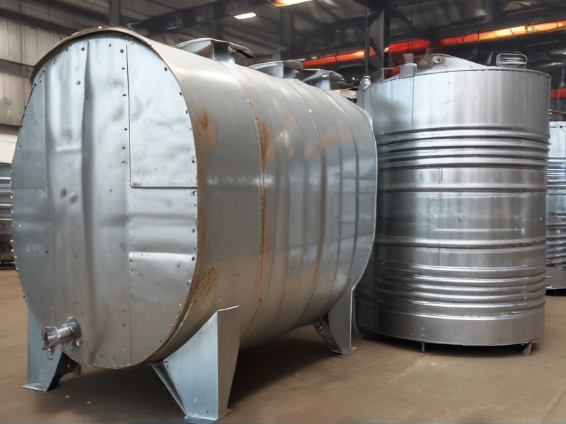 galvanized cattle tank