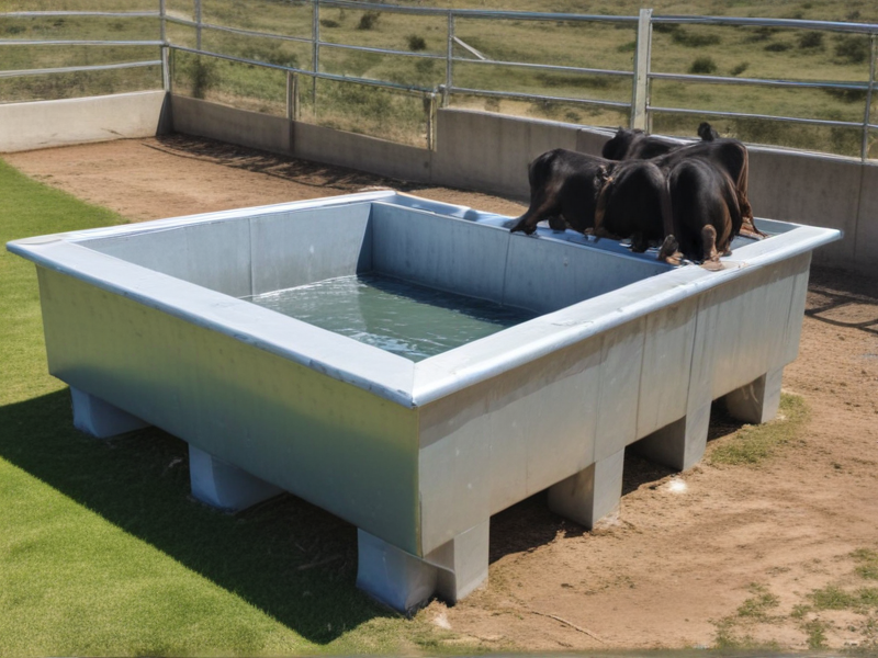 cattle water trough pool