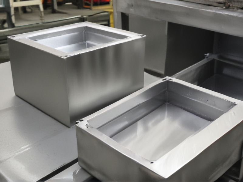 stainless steel metal box