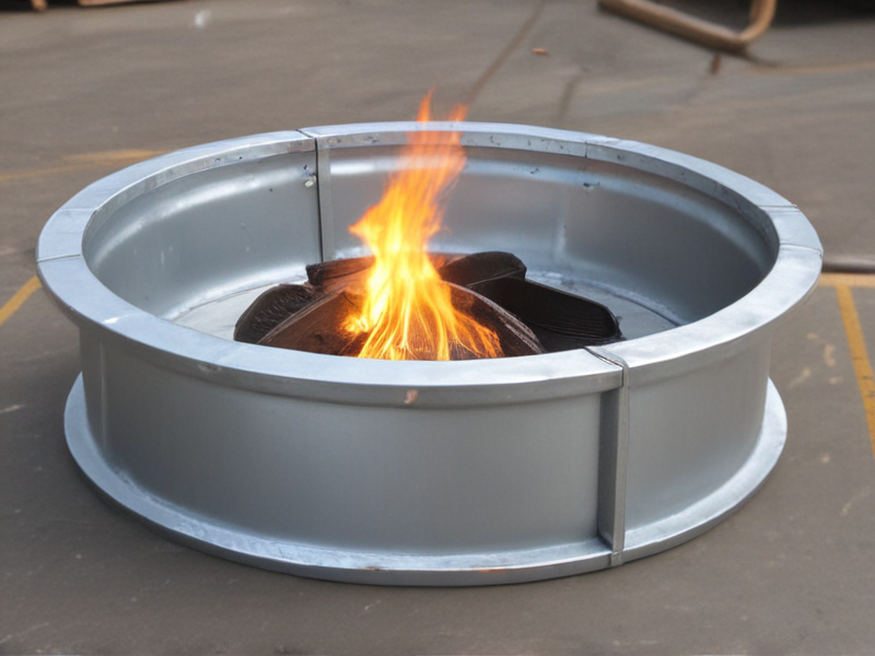 galvanized fire ring