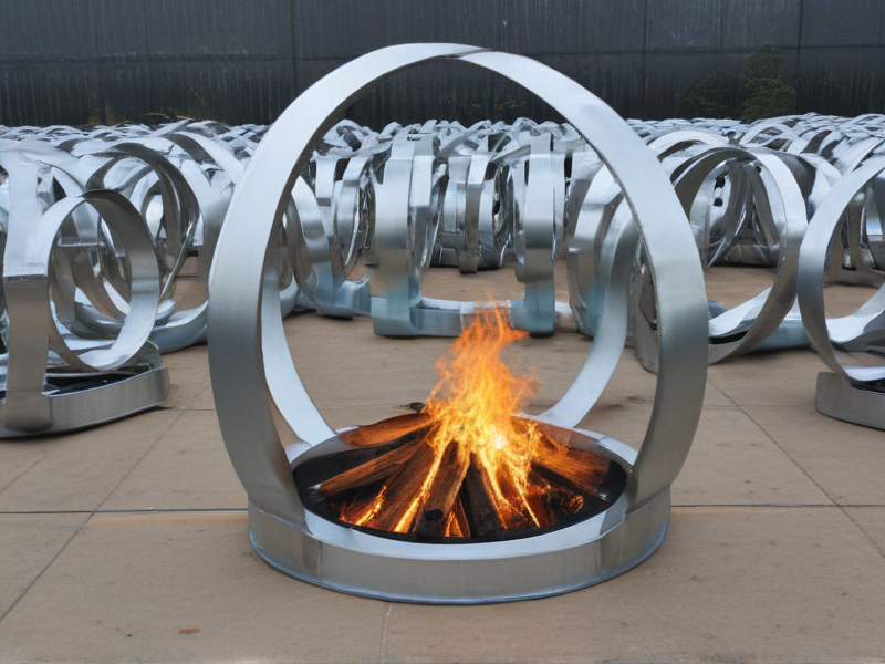 galvanized fire rings