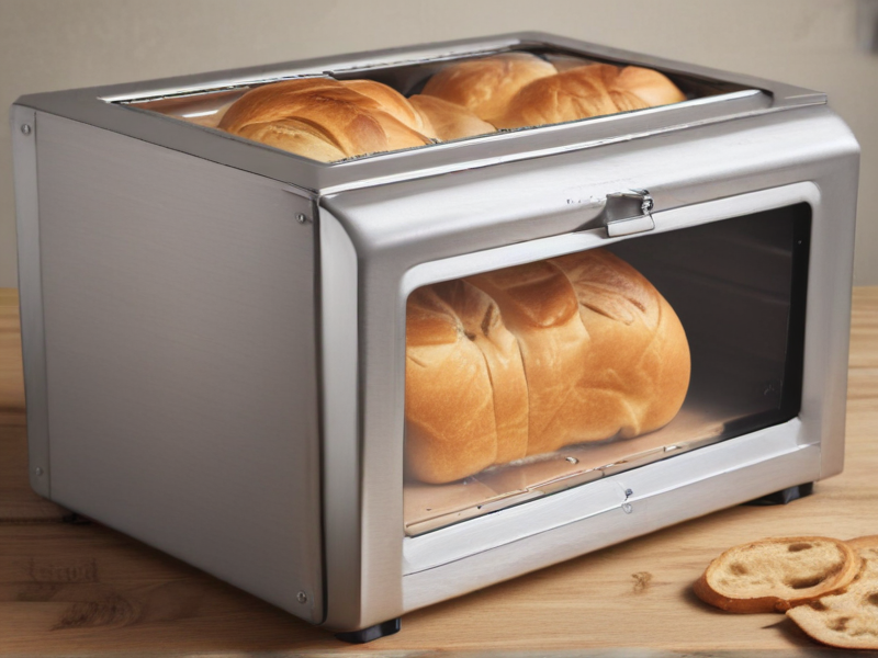 bread box stainless steel