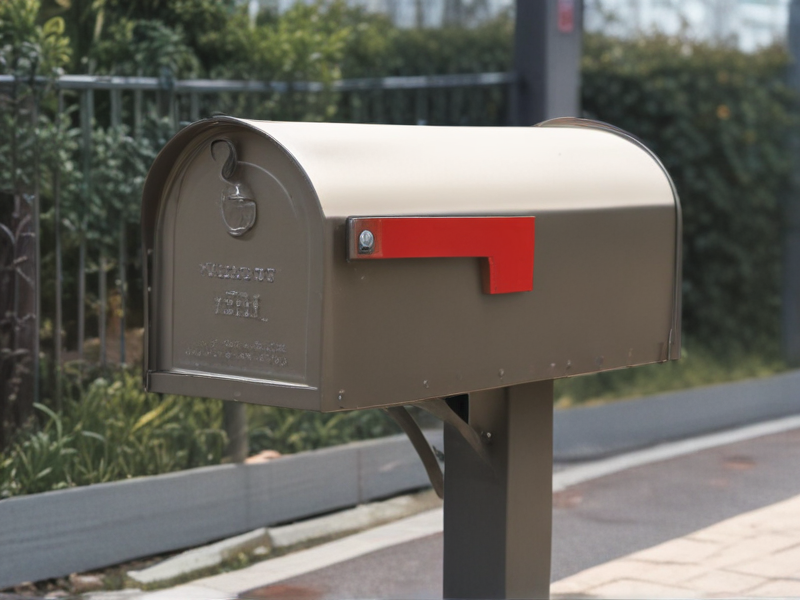 steel mailbox