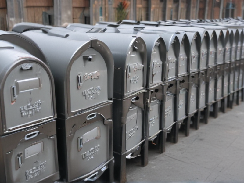 steel mailbox