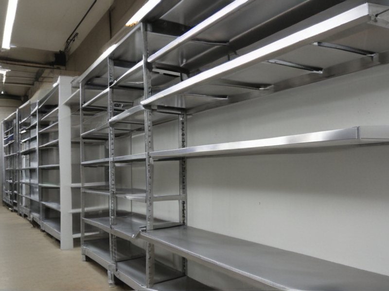 stainless floating shelves