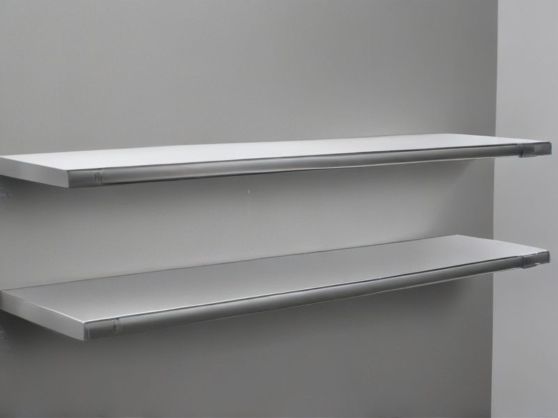 stainless floating shelves